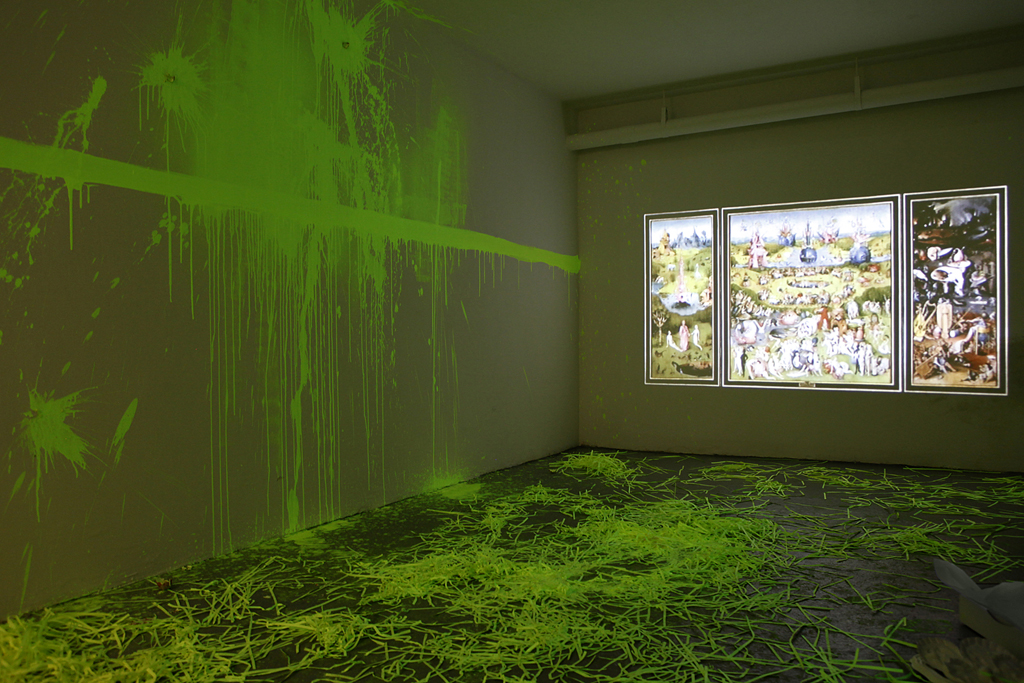 installation de Dorota Kleszcz